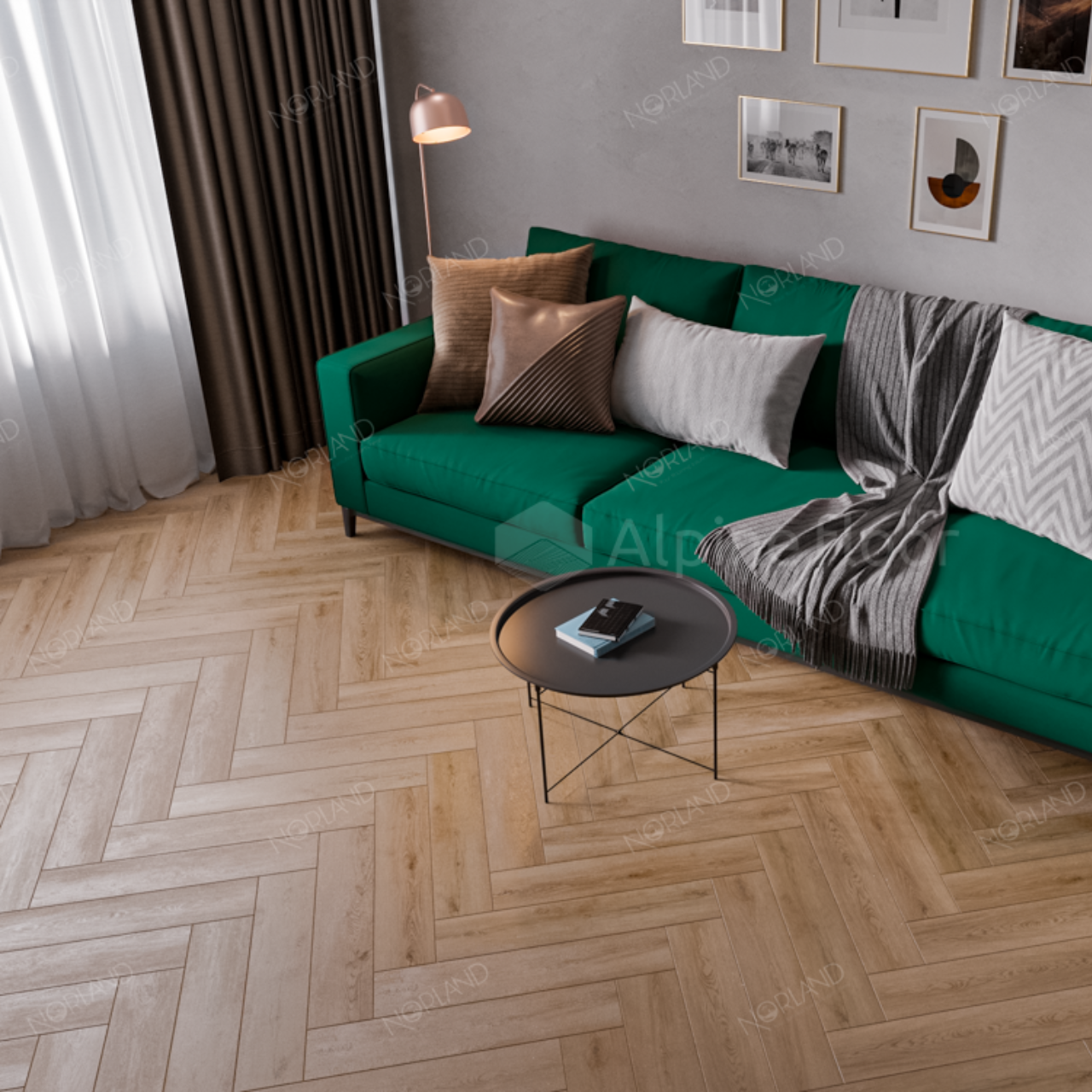 Кварцвинил Norland Lagom Parquet Lvt 1034-06 Sot