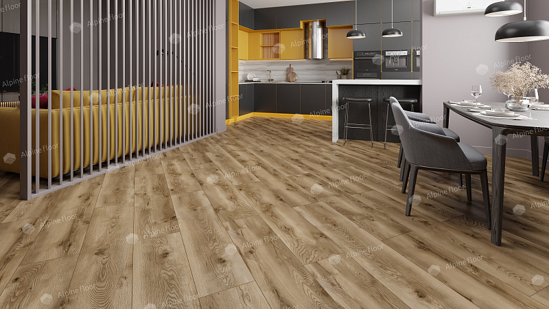 Ламинат AlpineFloor Аквамарин Макси (Aqua Life XL) LF104-09 Дуб Комо