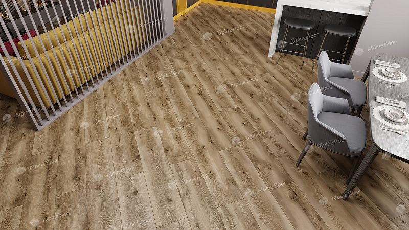 Ламинат AlpineFloor Аквамарин Макси (Aqua Life XL) LF104-09 Дуб Комо