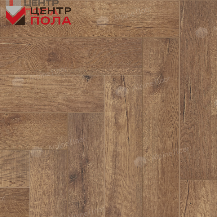 Кварцвинил Alpine Floor Parquet Premium Eco 19-2 Дуб Royal