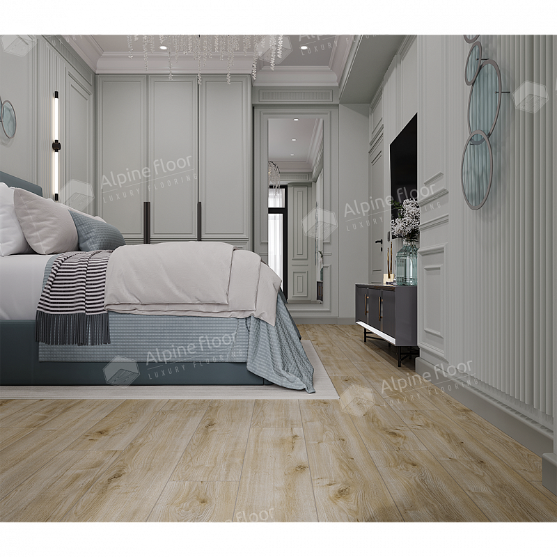 Ламинат AlpineFloor Аквамарин (Aqua Life) LF103-14 Дуб Гент