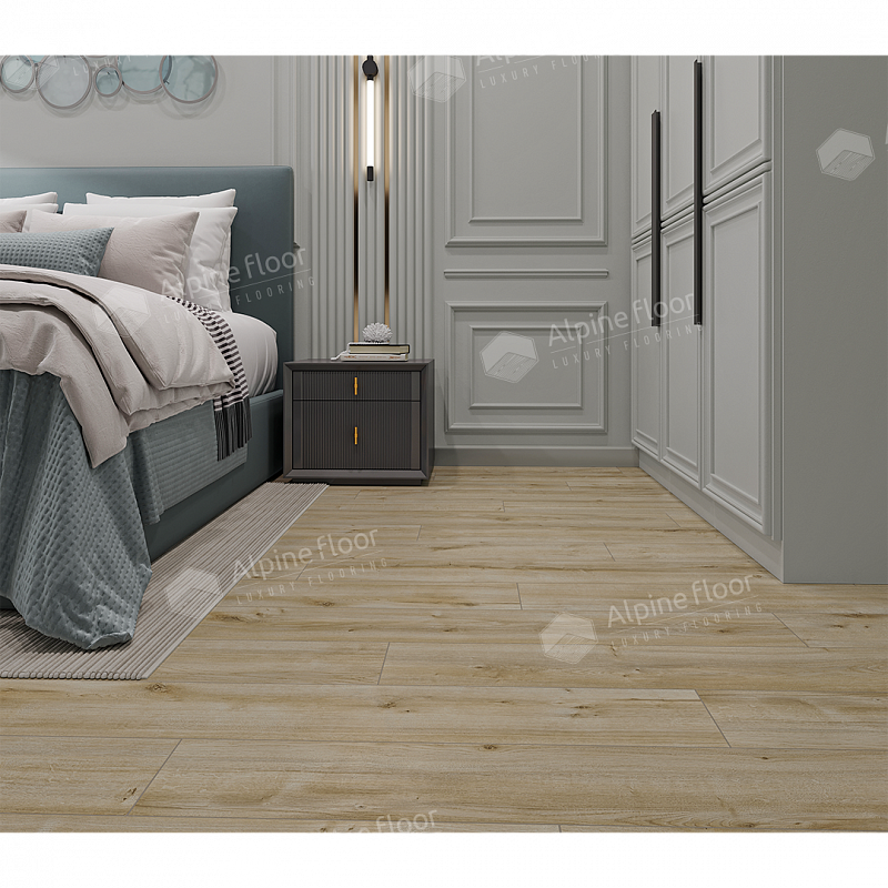 Ламинат AlpineFloor Аквамарин (Aqua Life) LF103-14 Дуб Гент